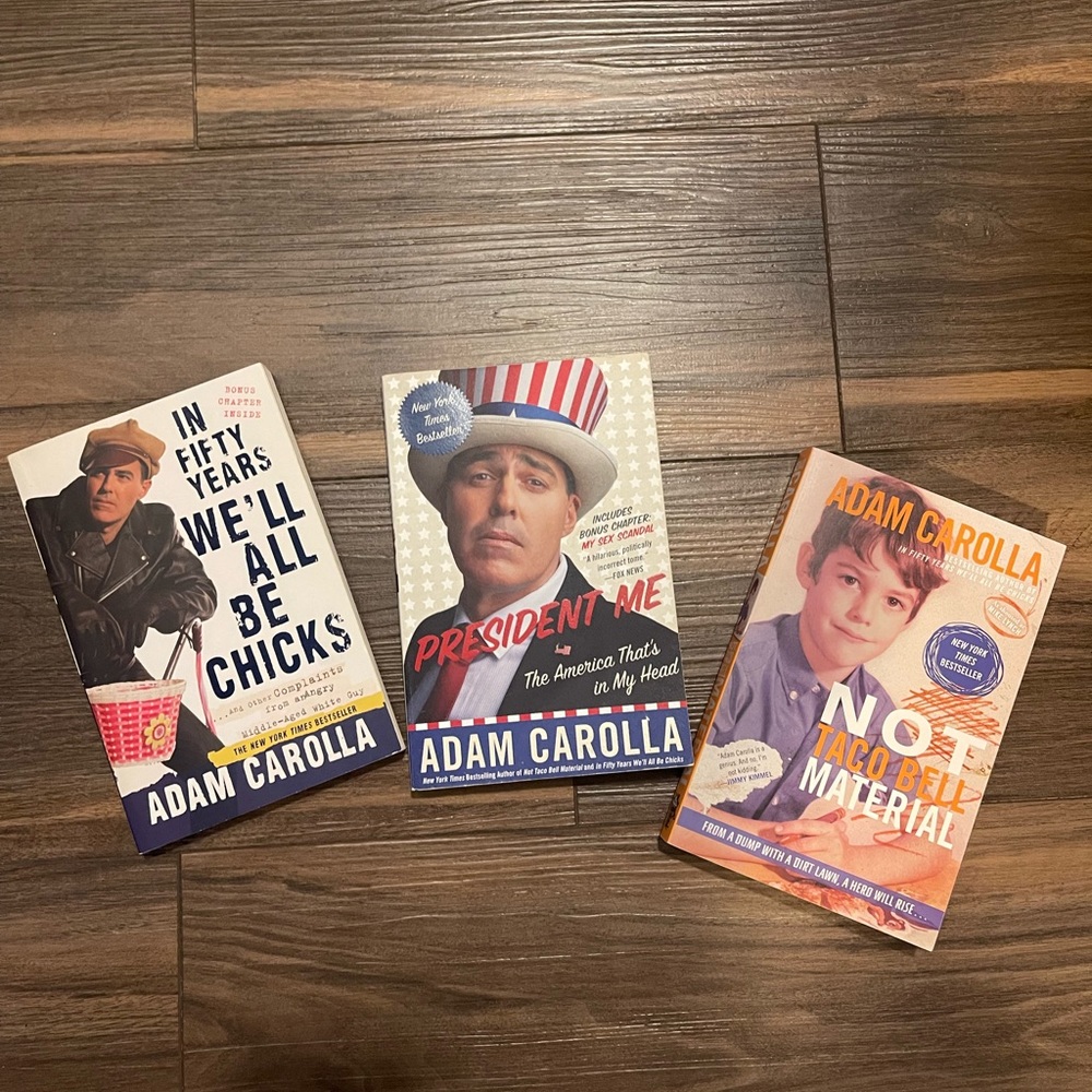 Adam Carolla Book Bundle
